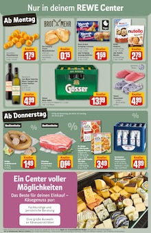 Nutella im REWE Prospekt "Dein Markt" mit 40 Seiten (Neuwied)