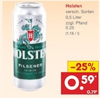 Pilsener im Angebot bei Netto Marken-Discount in Lutherstadt Wittenberg Pilsener Angebote von Holsten bei Netto Marken-Discount Lutherstadt Wittenberg für 0,59 €