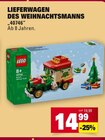 Lieferwagen des Weihnachtsmanns im Angebot bei Marktkauf in Eppingen Lieferwagen des Weihnachtsmanns Angebote von LEGO bei Marktkauf Eppingen für 14,99 €