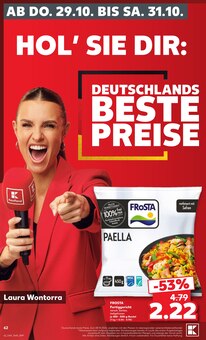 Frosta im Kaufland Prospekt "Hier bin ich richtig" mit 80 Seiten (Mainz)