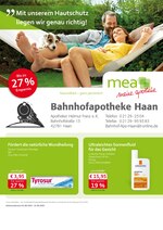 mea - meine apotheke Prospekt für Hilden mit 4 Seiten mea - meine apotheke Prospekt für Hilden: "Unsere August-Angebote", 4 Seiten, 01.08.2020 - 31.08.2020