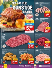 Hackfleisch im Netto Marken-Discount Prospekt in München Aktueller Netto Marken-Discount Prospekt mit Hackfleisch, "Aktuelle Angebote", Seite 8
