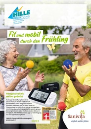 Hille GmbH Sanitätshaus- Orthopädietechnik Prospekt für Bretten: "Fit und mobil durch den Frühling", 6 Seiten, 13.03.2024 - 31.05.2024