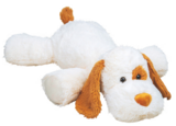 Peluche chien crème couché 76 cm à 29,99 € dans le catalogue JouéClub