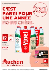 Prospectus Auchan Hypermarché à Nogent-sur-Oise, "C'est parti pour une année moins chère.", 32 pages de promos valables du 02/01/2025 au 12/01/2025