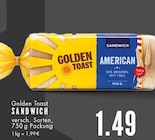 Sandwich American Angebote von Golden Toast bei E center Gelsenkirchen für 1,49 €