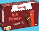 Ice Press Fraise & Goût Cola x6 - NETTO - Netto Ice Press Fraise & Goût Cola x6 - NETTO à 2,69 € dans le catalogue Netto