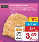 Aktuelle Pute Angebote bei Netto Marken-Discount in Bielefeld Aktuelles Puten-Minutensteaks Angebot bei Netto Marken-Discount in Bielefeld ab 3,49 €