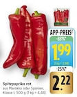 Spitzpaprika rot Angebote bei E center Stuttgart für 1,99 €
