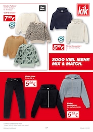 KiK Kinder Pullover im Prospekt 