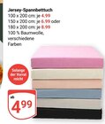 Aktuelle Spannbettlaken Angebote bei GLOBUS in Jena Aktuelles Jersey-Spannbetttuch Angebot bei GLOBUS in Jena