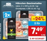 Aktuelles Hähnchen-Geschnetzeltes natur Angebot bei Netto Marken-Discount in Heilbronn ab 7,49 €