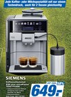 Kaffeevollautomat EQ6 plus extraKlasse TE657F03DE bei expert im Prospekt "" für 649,00 €