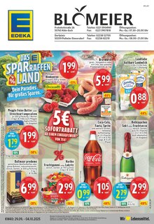 Aktueller EDEKA Prospekt "Aktuelle Angebote" Seite 1 von 24 Seiten für Köln
