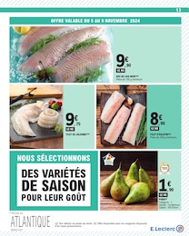 Offre Poire Conférence dans le catalogue E.Leclerc du moment à la page 13