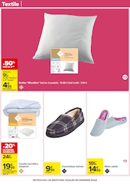 Offre Oreiller dans le catalogue Carrefour du moment à la page 60
