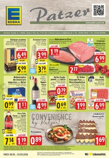 Cola im EDEKA Prospekt "Aktuelle Angebote" mit 34 Seiten (Lünen)