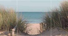 Glasbild Strand bei Zurbrüggen in Witten Glasbild Strand im Angebot bei Zurbrüggen Witten für 59,99 €