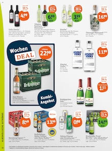 Krombacher im tegut Prospekt "tegut… gute Lebensmittel" mit 23 Seiten (Erfurt)