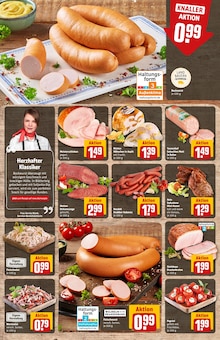 Mettwurst im aktuellen REWE Prospekt (Ludwigshafen (Rhein)) Mettwurst im REWE Prospekt "Dein Markt" mit 34 Seiten (Ludwigshafen (Rhein))