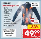 Hemdenbügler Pro von CLEANMAXX im aktuellen Netto Marken-Discount Prospekt