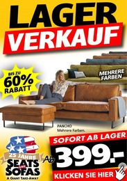 Seats and Sofas Prospekt für Erkrath: "Aktuelle Angebote", 1 Seite, 23.09.2023 - 30.09.2023
