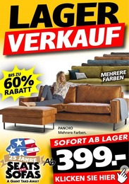 Aktueller Seats and Sofas MöbelhÀuser Prospekt Seats and Sofas Prospekt mit 1 Seite
