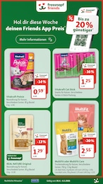 Katzenfutter im Fressnapf Prospekt Mehr einpacken, weniger ausgeben! auf S. 6