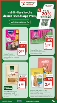 Huhn im Fressnapf Prospekt "Mehr einpacken, weniger ausgeben!" mit 28 Seiten (München)