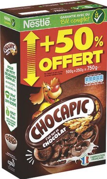 Petit Casino Toulouse - Céréales chocapic chocolat Promo Céréales chocapic chocolat dans le catalogue Petit Casino "# prêts à déjeuner au soleil ?" à Toulouse