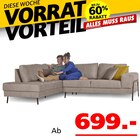 Porto Ecksofa Angebote von Seats and Sofas bei Seats and Sofas Neuss für 699,00 €