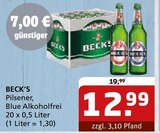 Aktuelle Becks Angebote bei Getränke Quelle WVG in Magdeburg Aktuelles Pilsener Angebot bei Getränke Quelle WVG in Magdeburg ab 12,99 €