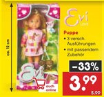 Puppe im Angebot bei Netto Marken-Discount in Dormagen Puppe Angebote von Evi LOVE bei Netto Marken-Discount Dormagen für 3,99 €