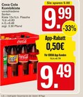 Kombikiste Angebote von Coca Cola bei WEZ Rinteln für 9,99 €