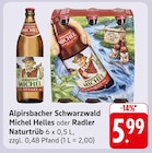 Schwarzwald Michel Helles oder Radler Naturtrüb im Angebot bei E center in Bad Homburg Schwarzwald Michel Helles oder Radler Naturtrüb Angebote von Alpirsbacher bei E center Bad Homburg für 5,99 €