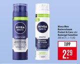 Rasierschaum Protect & Care im Angebot bei Marktkauf in Ulm Rasierschaum Protect & Care Angebote von Nivea Men bei Marktkauf Ulm für 2,29 €