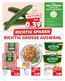 Aktueller Kaufland Prospekt "Aktuelle Angebote" Seite 2 von 70 Seiten für Friedrichshafen