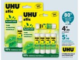 5 tubes de colle - UHU RENATURE - Hyper U à La Rochelle 5 tubes de colle - UHU RENATURE en promo chez Hyper U La Rochelle à 5,98 €