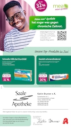 Aktueller mea - meine apotheke Apotheken Prospekt für Oberkotzau: Unsere Juni-Angebote mit 4} Seiten, 01.06.2026 - 30.06.2026