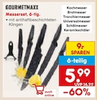 Messerset im Angebot bei Netto Marken-Discount in Ratingen Messerset Angebote von GOURMETMAXX bei Netto Marken-Discount Ratingen für 5,99 €