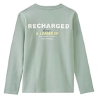 Aktuelles Jungen Langarmshirt mit Backprint Angebot bei Ernstings family in Düsseldorf ab 9,99 €