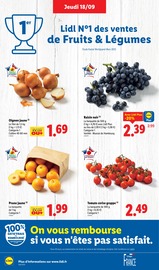 Tomate Angebote im Prospekt "Le vrai prix des bonnes choses" von Lidl auf Seite 2
