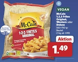 1.2.3 Frites Original, Western oder Deluxe im Angebot bei combi in Neustadt 1.2.3 Frites Original, Western oder Deluxe Angebote von McCain bei combi Neustadt für 1,49 €