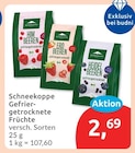 Himbeeren Gefriergetrocknet von Schneekoppe für 2,69 € bei budni im Angebot Himbeeren Gefriergetrocknet von Schneekoppe im aktuellen budni Prospekt