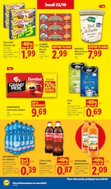 Promos Eau Minérale dans le catalogue "LE MOIS TOUJOURS PLUS" de Lidl à la page 22