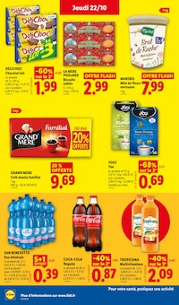 Promotion Nestlé dans le prospectus Lidl, valable du 22/10/2026 au 28/10/2026 Promo Nestlé dans le catalogue Lidl du moment à la page 22
