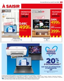 Offre TV Samsung dans le catalogue Carrefour du moment à la page 83
