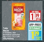 Bacon im EDEKA Prospekt Bacon von Tulip im aktuellen EDEKA Prospekt für 1,29 €