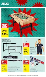 Promos Baby-Foot dans le catalogue "LE MOIS DES SUPPORTERS" de Carrefour Baby-Foot en promo dans le catalogue Carrefour à la page 37