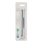 Stylo plume en acier Parker Vector Gris - Parker en promo chez Fnac Stylo plume en acier Parker Vector Gris - Parker dans le catalogue Fnac